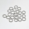 Brass Open Jump Rings KK-E647-17P-3mm-1