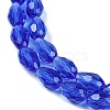 Transparent Glass Beads Strands EGLA-N013-T10mm-D11-3