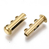 304 Stainless Steel Slide Lock Clasps STAS-S079-158G-3