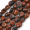 Natural Mahogany Obsidian Beads Strands GG-CBA787B-A19-2