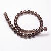 Natural Obsidian Beads Strands G-D838-6mm-01-2