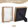 MDF Composite Wood Photo Frame Stand for Dried Flower DJEW-WH0028-057B-2