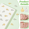 40Pcs 2 Colors Brass Charms KK-BC0014-04-4