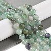 Natural Fluorite Beads Strands LS-G-P530-B04-03-2