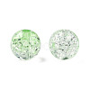 Transparent Crackle Acrylic Beads LS-CACR-N002-25B-1