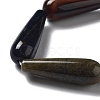 Natural 3-Color Tiger Eye Beads Strands G-P528-H11-01-4