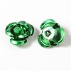 Flower Aluminum Beads ALUM-I001-M-2