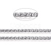 Tarnish Resistant 304 Stainless Steel Wheat Chains CHS-M001-01P-2