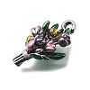 Alloy Enamel Pendants ENAM-P260-03B-AS01-2