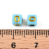 Plating Acrylic Beads OACR-N140-01F-O-3