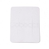 Rectangle Paper Hair Clip Display Cards CDIS-C004-03B-3