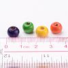 Dyed Natural Wood Beads X-WOOD-Q006-8mm-M-LF-4