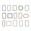 Time Border Theme PET Plastic Visible Decorative Stickers DIY-WH0304-532-1