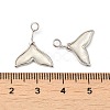 Natural White Shell Pendants SHEL-K006-20P-3