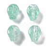Baking Paint Glass Beads GLAA-S202-17F-1