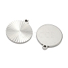 304 Stainless Steel Pendants STAS-C167-08D-P-2