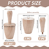 Wood Cup Molds WOOD-BC0001-45B-2