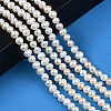 Natural Cultured Freshwater Pearl Beads Strands PEAR-N013-05C-6