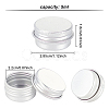 Round Aluminium Tin Cans LS-CON-WH0079-14-2