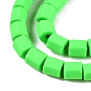 Handmade Polymer Clay Beads Strands CLAY-T021-02D-3
