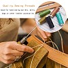 12Rolls 12 Colors Waxed Polyester Cord YC-SZ0001-03B-5