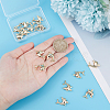 20Pcs Brass Pendants KK-BBC0002-91-3