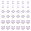 105Pcs 3 Styles Electroplate Opaque Solid Color Glass Beads Strands GLAA-TA0004-40A-1