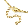 304 Stainless Steel Macrame Pouch Braided Gemstone Holder NJEW-JN04468-08-5