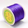 Nylon Satin Rattail Cords NWIR-R025-1.0mm-676-2