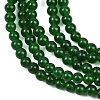 Dyed Natural White Jade Imitation Malaysia Jade Beads Strands G-C270-B01-4mm-4