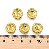 Brass Grade A Rhinestone Spacer Beads RSB160NF-02G-4