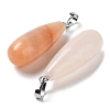 Natural Red Aventurine Pendants G-F707-20-3