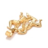Ion Plating(IP) 304 Stainless Steel Pendants X-STAS-D165-14G-05-3
