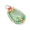 Glass Pendants PALLOY-MZ00961-01-3
