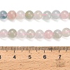 Natural Morganite Beads Strands G-H329-C10-6mm-A-5