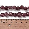 Natural Strawberry Quartz Beads Strands G-P497-01E-88-5