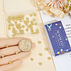 100Pcs Alloy Cabochons FIND-SC0022-09G-3