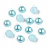 ABS Plastic Imitation Pearl Cabochons SACR-S738-6mm-Z19-2
