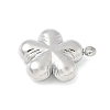304 Stainless Steel Pendants STAS-R162-02P-01-2