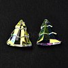 Glass Rhinestone Pendants RGLA-O002-A01-001AB-7