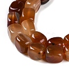 Natural Red Agate Beads Strands G-M403-D05-01-4