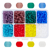 6/0 Transparent Colours Rainbow & Opaque Colours Rainbow & Frosted Colours Glass Seed Beads SEED-FH0001-02A-1
