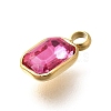 304 Stainless Steel Pendants STAS-Q346-03G-09-3