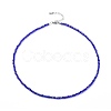 Faceted Glass Beaded Necklaces NJEW-JN02553-06-1