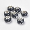Large Hole Dog Paw Prints Pattern Resin European Beads X-OPDL-Q128-12J-1
