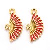 Alloy Enamel Pendants ENAM-I049-01AG-2