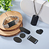30Pcs 6 Style Aluminum Pendants FIND-BT0001-23-8