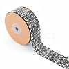 10 Yards Polyester Ribbon with Metallic Trimming OCOR-TAC0034-01-2