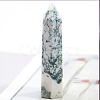 Point Tower Natural Moss Agate Healing Stone Wands PW-WG027AD-03-1