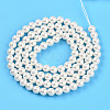Baking Paint Pearlized Glass Pearl Bead Strands HY-N002-4mm-A11-4